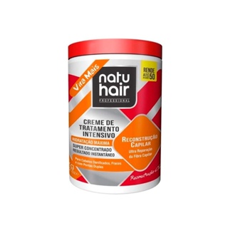 Creme De Tratamento Natuhair Intensivo Reconstrução Capilar 1Kg