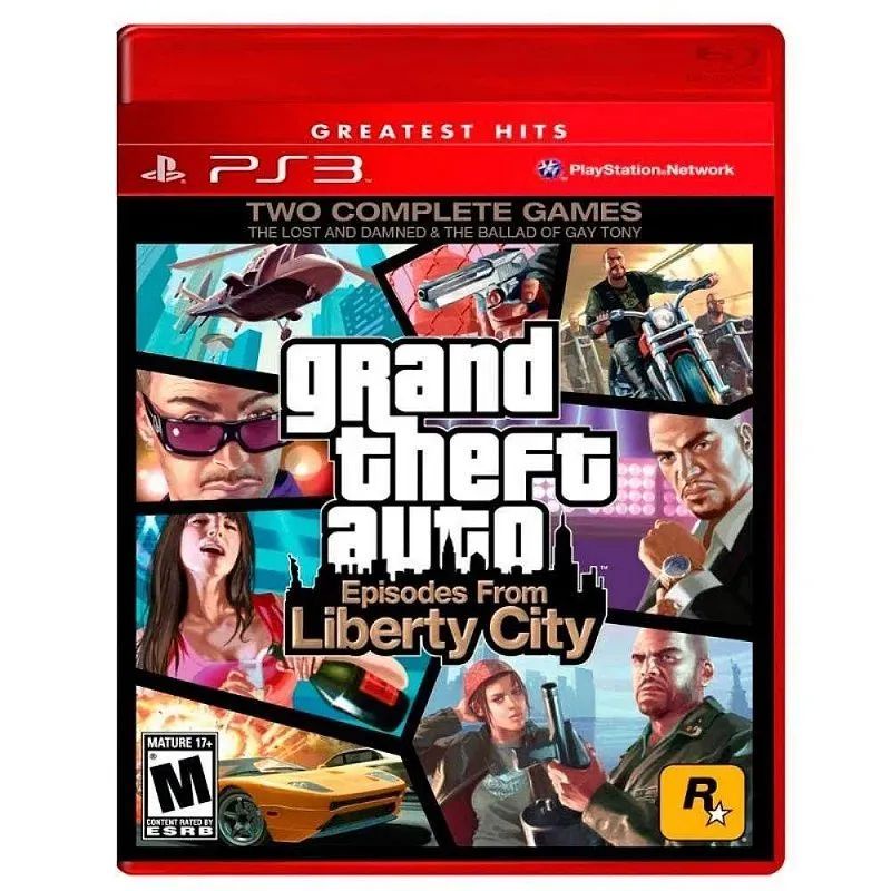 Grand Theft Gta Auto Episodes from Liberty City- PS3 - (USADO)