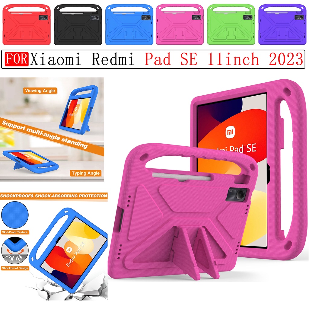 Custodia Con Supporto Per Xiaomi Redmi Pad SE 2023 - Cover In PU Con Stampa Anime One Piece Ace, Antiurto