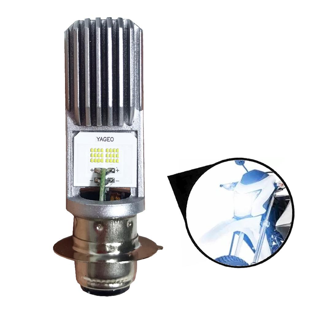 Lampada Farol Led M5 Biz 100/125 POP Todos Anos Crypton 115 2009 Até 2016 Nxr 150 Bros