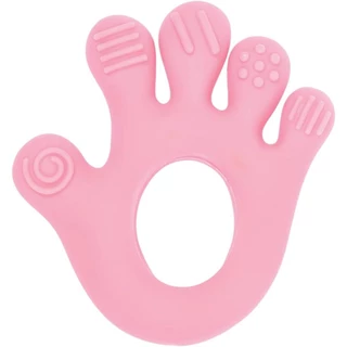 Mordedor Gengiva Mãozinha Bebê Rosa 3+ 11942 - Buba