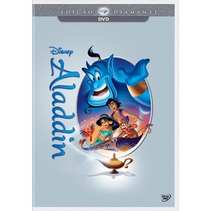 Kit Aladim- Jasmine, Gênio, Aladdin, Lâmpada -8 Personagens