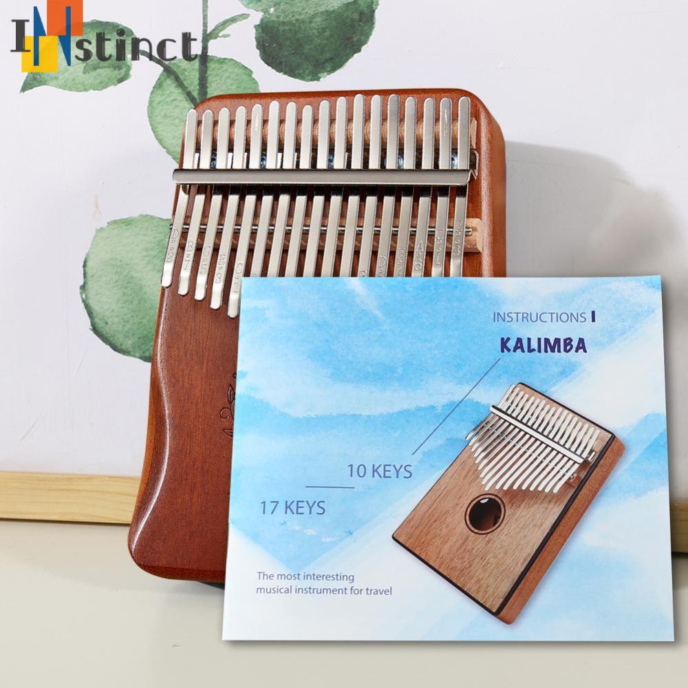 Kalimba Sheet Thumb Piano Texto Livro De Instrumentos Musicais Para Iniciantes [instinct.br]