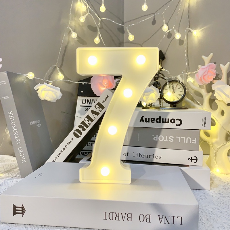 Números De Leds Número De Lâmpadas Dígitos Iluminados 1 , Decoração Led ...