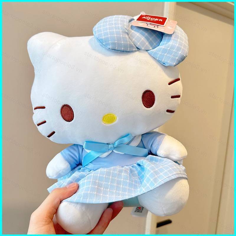 Blue hello hot sale kitty plush