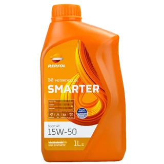Óleo Motor Moto Semi-sintético 15w50 Smarter Sport 4t Repsol