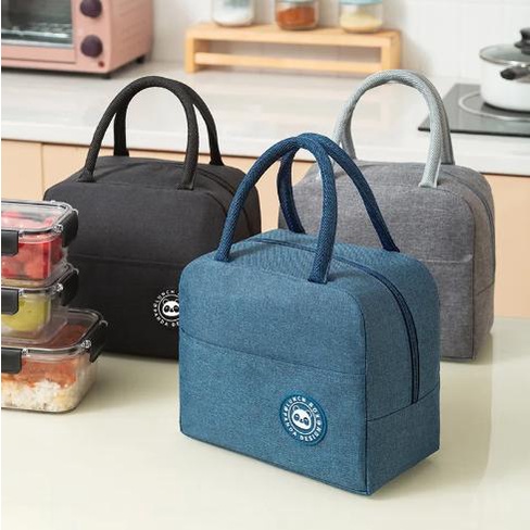 Bolsa Térmica de Mão Lancheira Marmita Viagem Piquenique
