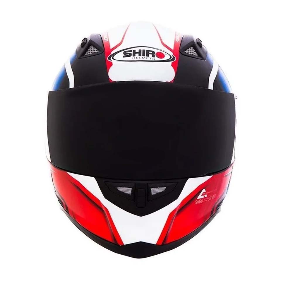 Capacete Shiro SH881 Motegi Vermelho/Azul | Shopee Brasil