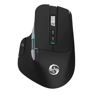 Mouse Sem Fio Wireless Bluetooth Recarregável Usb Com Led Rgb 8 Botões Pc Fire Phoenix D-m9