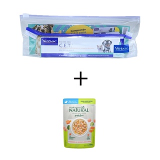 Pasta Dental Virbac C.E.T Enzimática com Necessaire e Escova + Surpresa