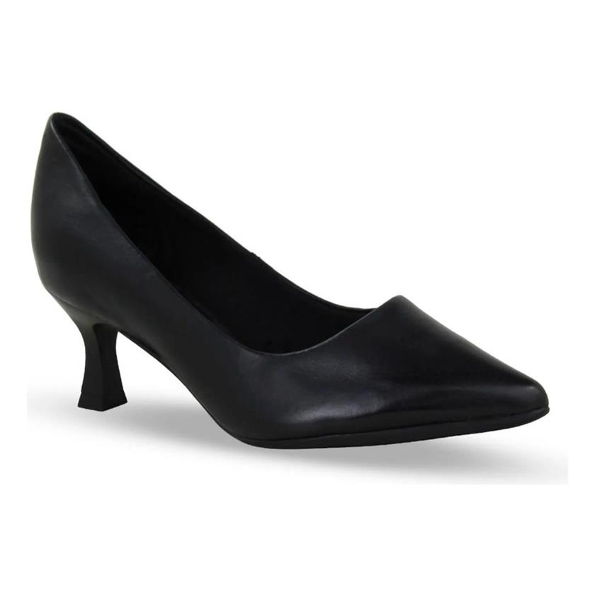 Sapato Feminino Scarpin Salto Baixo 354601 Bottero Couro