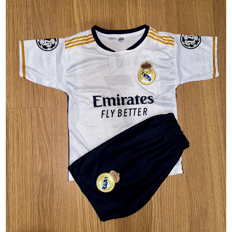 Roupa do real madrid 2024 infantil