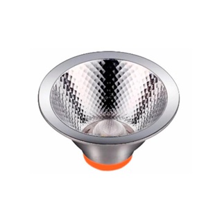 Lâmpada LED AR70 Luminatti sem base bivolt 7W 2700k amarela Driver externo 350lm