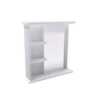 Espelheira de sobrepor Parati 65x61cm rovere sereno Bonatto