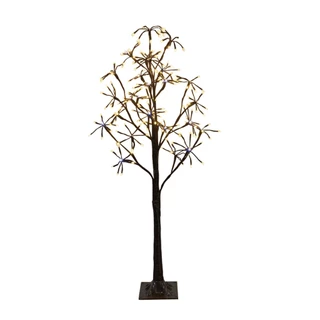 Árvore de Galhos com 304 LEDS Warm Alternado Bivolt Marrom 1,8 m