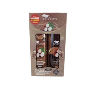 Kit Shampoo + Condicionador Tok Bothânico Queratina com Mandioca 400ml