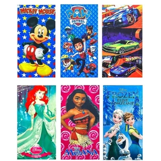Kit 05 Toalhinhas De Mão Escolar Personagens Infantil Macias em Oferta na Shopee