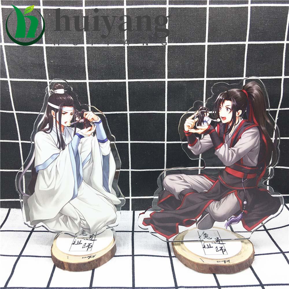 Anime Mo Dao Zu Shi Acrylic Stands Wei Wuxian Lan Wangji Figure Model Plate  Holder Anime Desktop Standing Card Collection Model Fans Gift B 