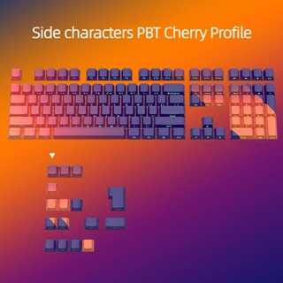 Kit de atualização para jogos com teclado mecânico PBT para gatos fofos