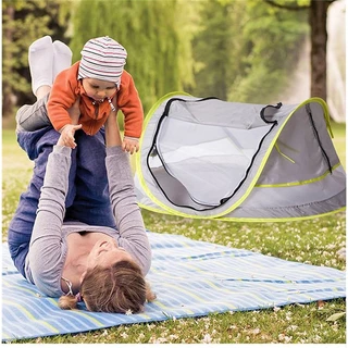 Dobrável Bebê Dormir Cama Com Mosquiteiro, Tenda Zipper, Recém-nascido, Portátil, Viagem