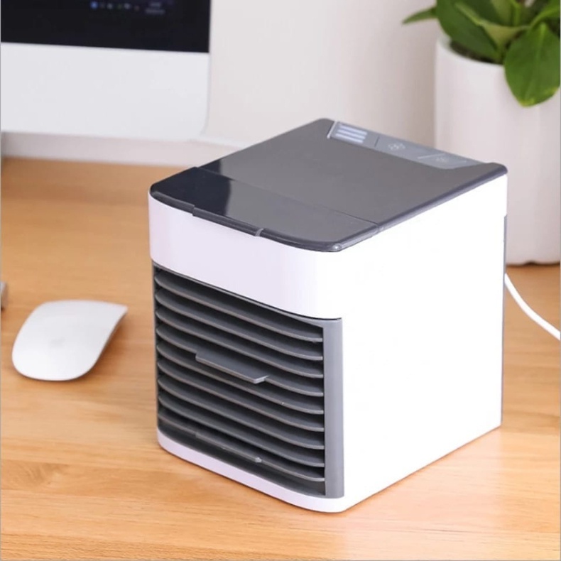 Mini Ar Condicionado Portátil Arctic Air Cooler Umidificador Climatizador Luz Led USB Ar puro