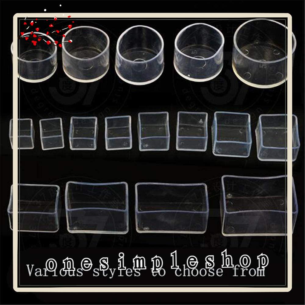 OS 4pcs/set Capas De Pés De Cadeira Protetores Mesa Meias Antiderrapantes