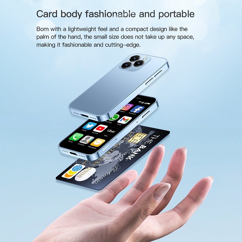 SOYES XS16 Mini Smartphones 3 Polegada Quad Core 3GB + 64GB