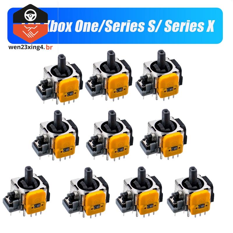 10PCS Para Joysticks Xbox One/Series S/X Hall Eletromagnéticos Ajustáveis De Alta Precisão Fácil De Usar