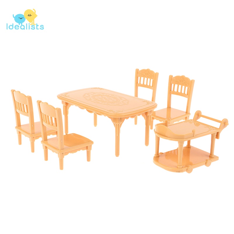 Casa Padrino set di 6 sedie da pranzo barocco di lusso arancione