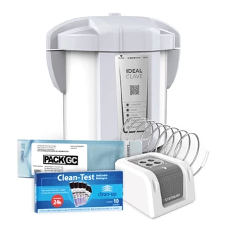 Autoclave Idealclave 8 Litros Pérola - Com Kit Biossegurança