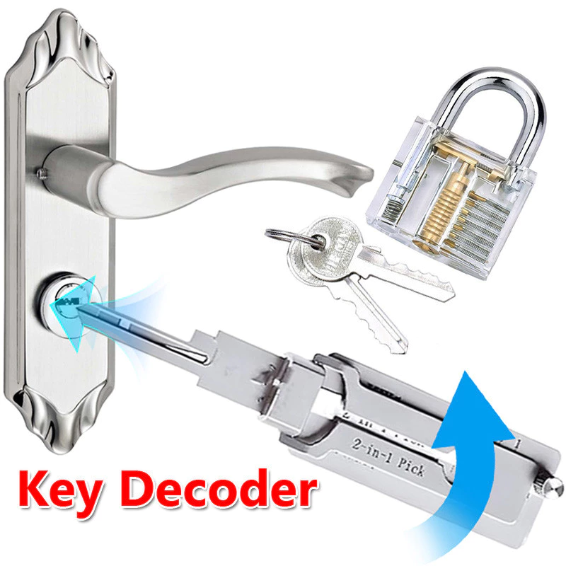 Ferramenta De Seleção E Decodificador 2 Em 1 , De Chave De Aço Inoxidável , Gancho De Precisão Captador , Manual