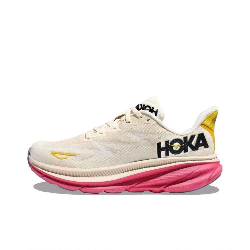 Purihara Purihara Hoka Clifton 9 Homens e mulheres ao ar livre leve e respirável, super leve, absorvância e rebote tênis de lazer