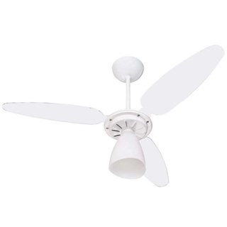 Ventilador de teto 220V com 3 pás Wind Light branco Ventisol
