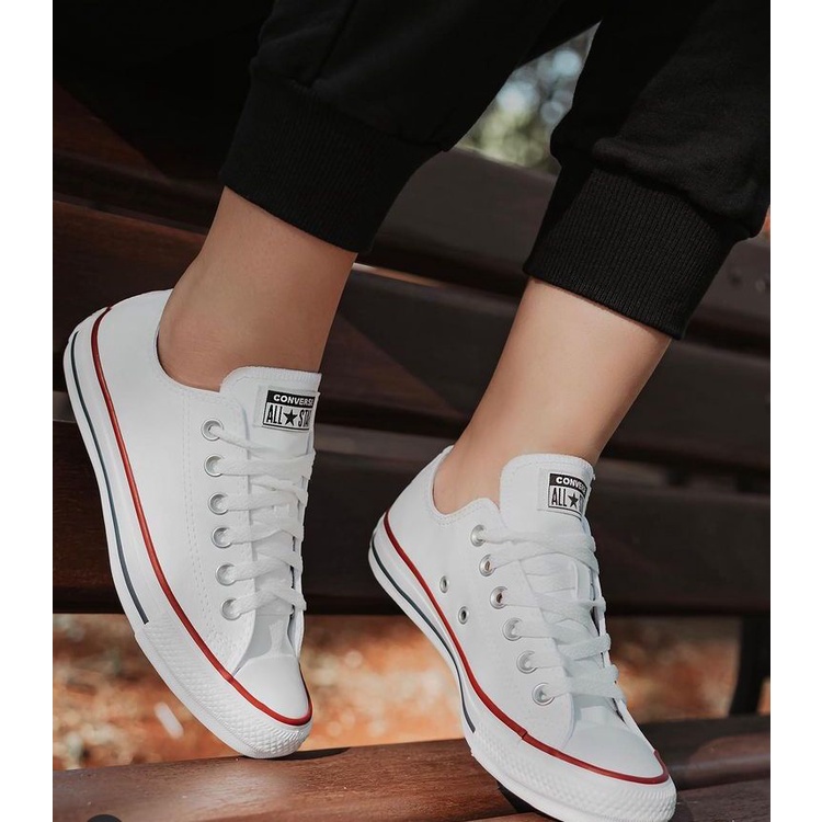 All star hot sale branco pano