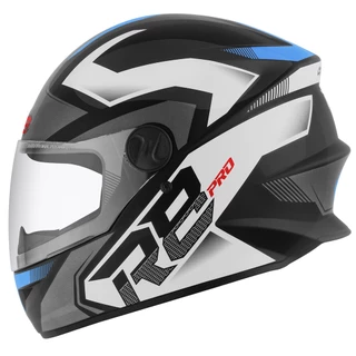 Capacete Esportivo Fechado Integral Masculino Feminino Pro Tork R8 Pro Brilhante Viseira Cristal Com Narigueira