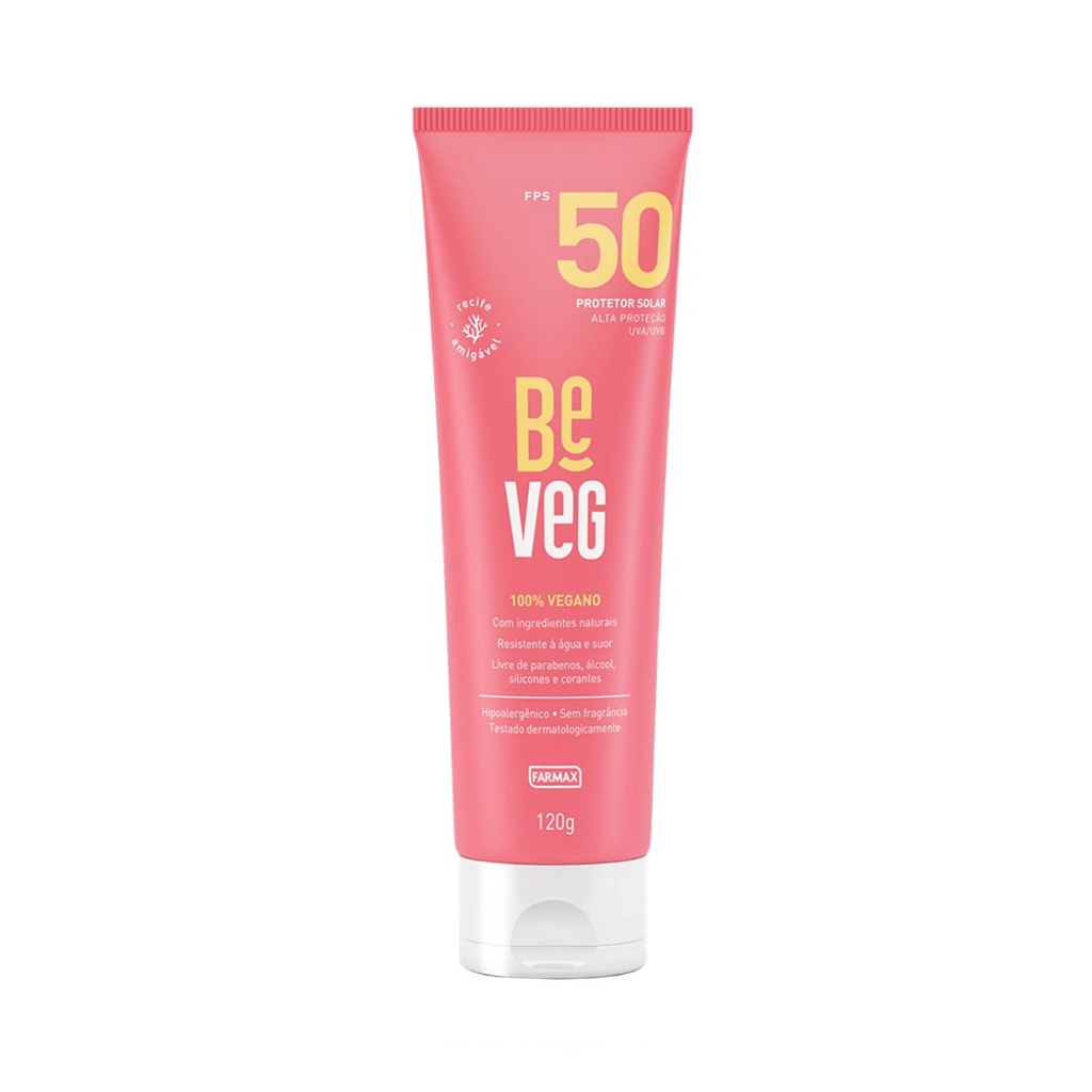 Protetor Solar Farmax Beveg FPS50 120g