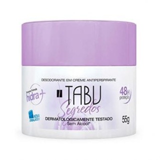 Desodorante Creme Tabu Segredos 55g