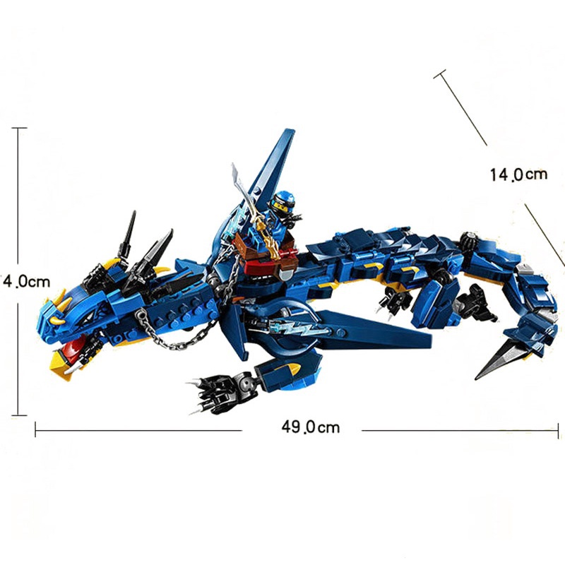 Ninjago dragon azul 2025