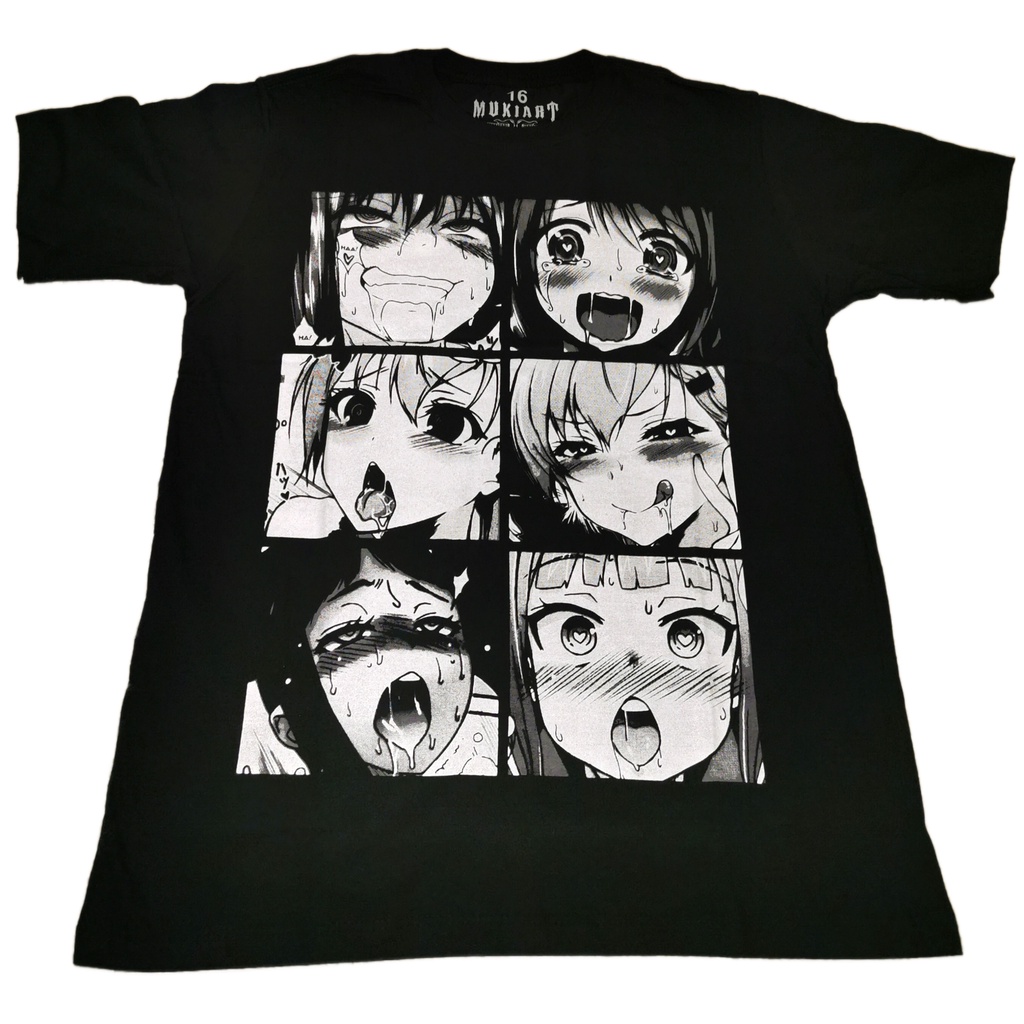 Camisa Camiseta Hentai Ahegao Anime Manga Full Total Arte