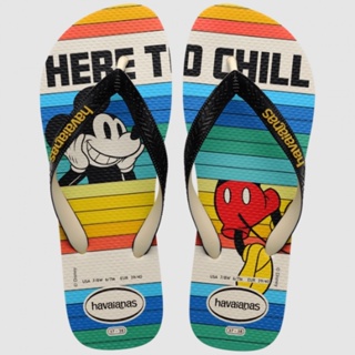 Chinelo Havaianas Disney Stylish Bege Palha Unissex