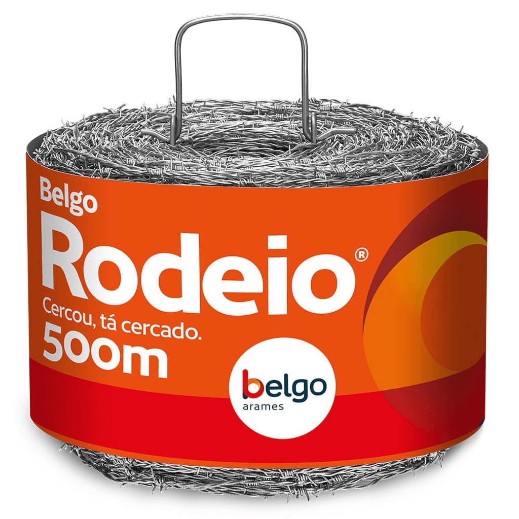 Arame Farpado Rodeio Belgo® - 500m