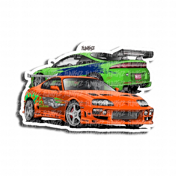 Aromatizante Eclipse e Supra Velozes e Furiosos Funkyz (Tipo