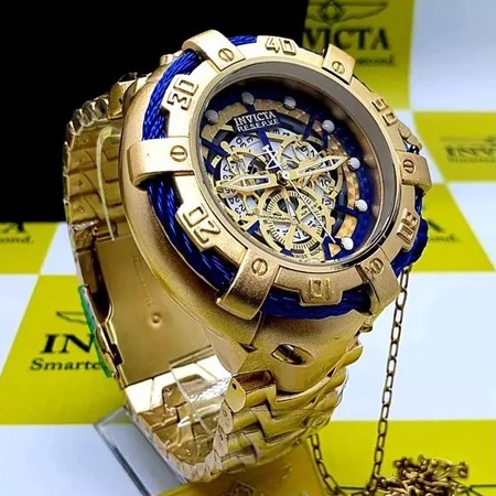 Relogio Invicta Skeleton Masculino Resistente a Agua Shopee Brasil