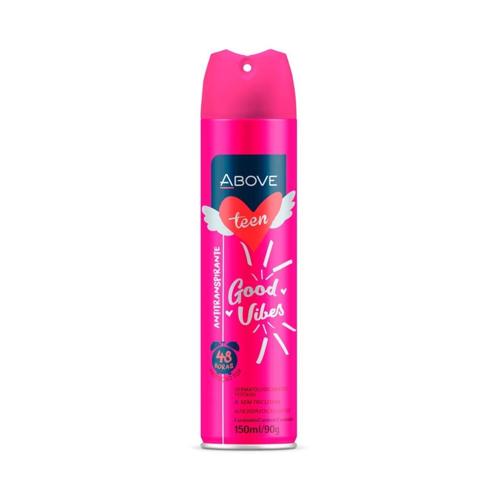 Desodorante Above Aero Teen Good Vibes 150Ml -