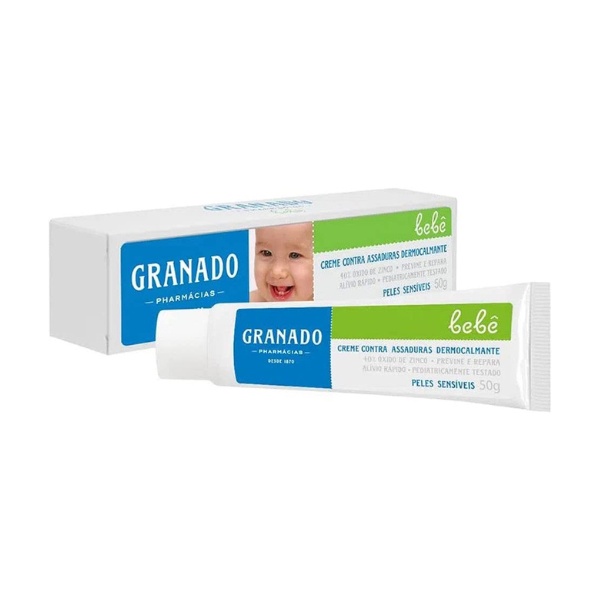 Creme Assaduras Pele Sensíveis Granado 50G | Shopee Brasil