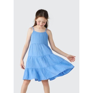 Vestido Infantil Três Marias Com Linho Hering Kids