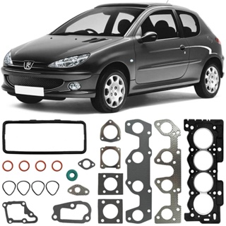 Jogo Junta Motor Peugeot 206 1.4 2004 A 2009 Parcial Sabó