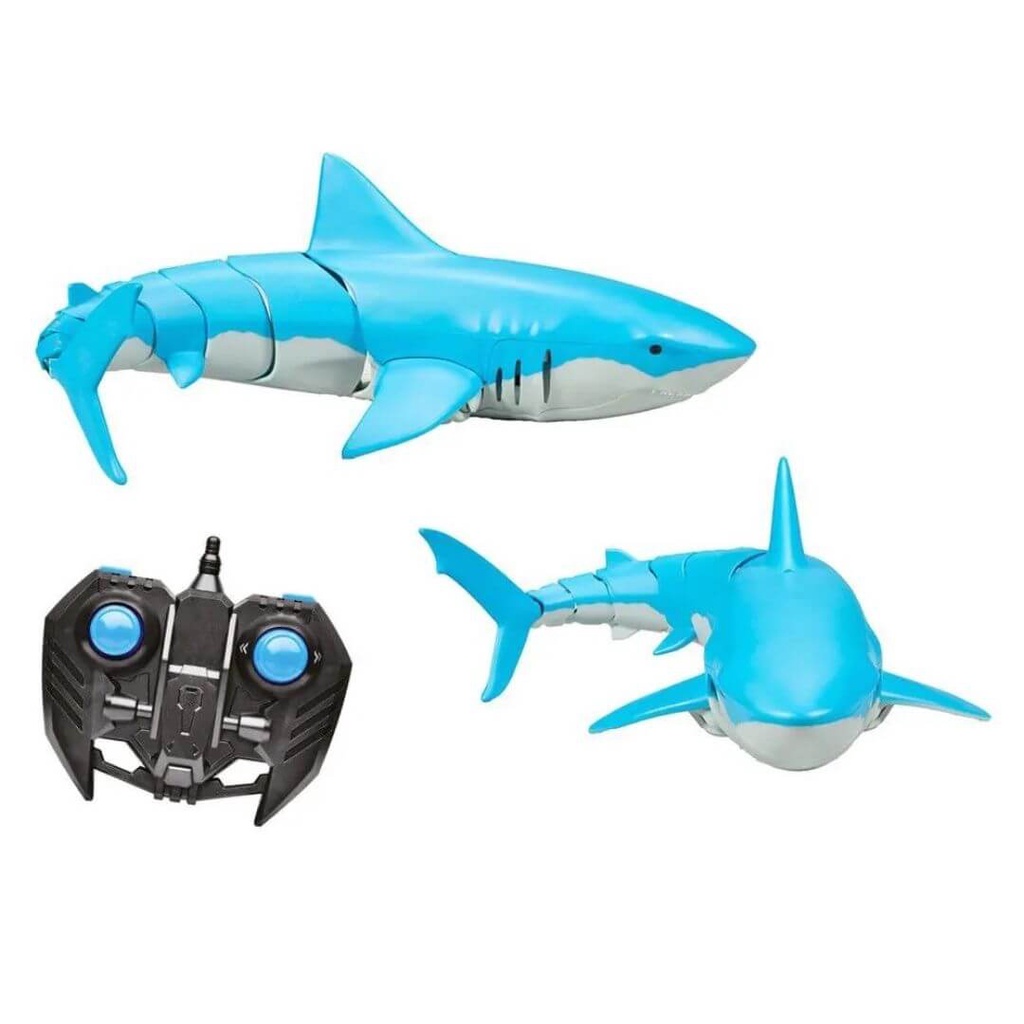 Adventure Force RC Tiger Shark - Tubarão de controle controlado por