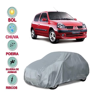 Capa cobrir carro Clio Hatch 100% Impermeável Proteção Total Bezzter