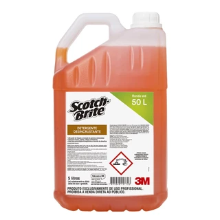 Detergente Desincrustante 5L 3M Scoth Brite
